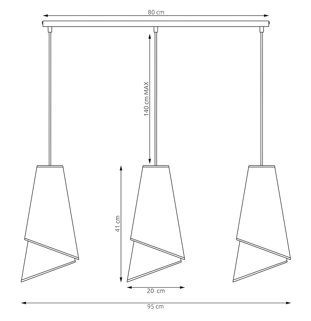 Hanglamp Niemmoro Zwart Ø20 cm - Afbeelding 8