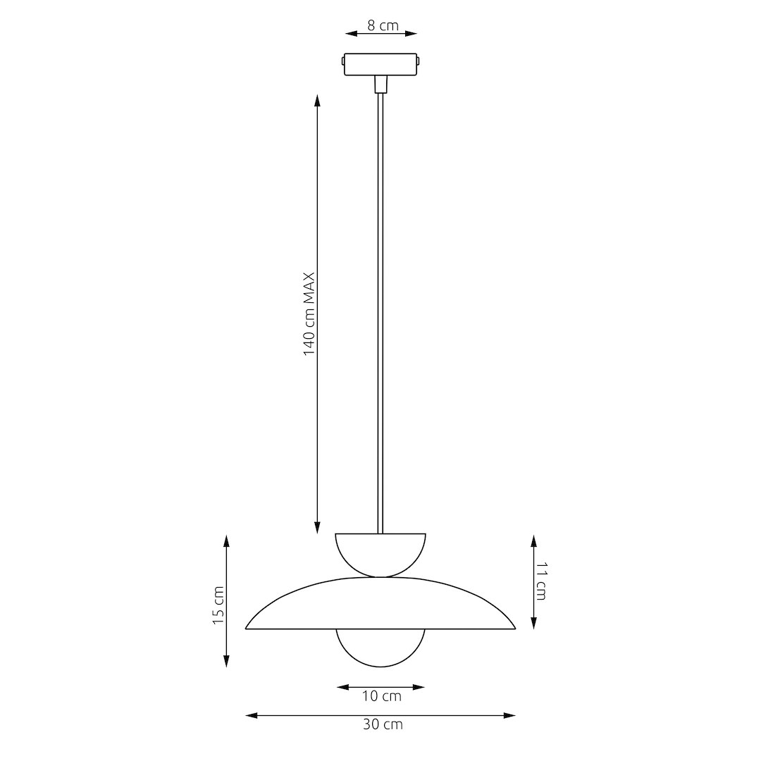 Hanglamp Lardia Grijs Ø10 cm - Afbeelding 8
