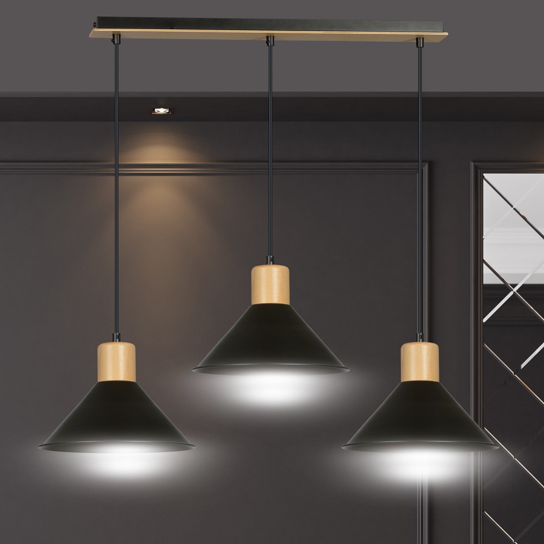 Hanglamp Moorrund Zwart - Afbeelding 8