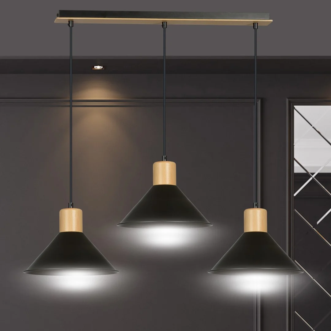 Hanglamp Moorrund Zwart - Afbeelding 8