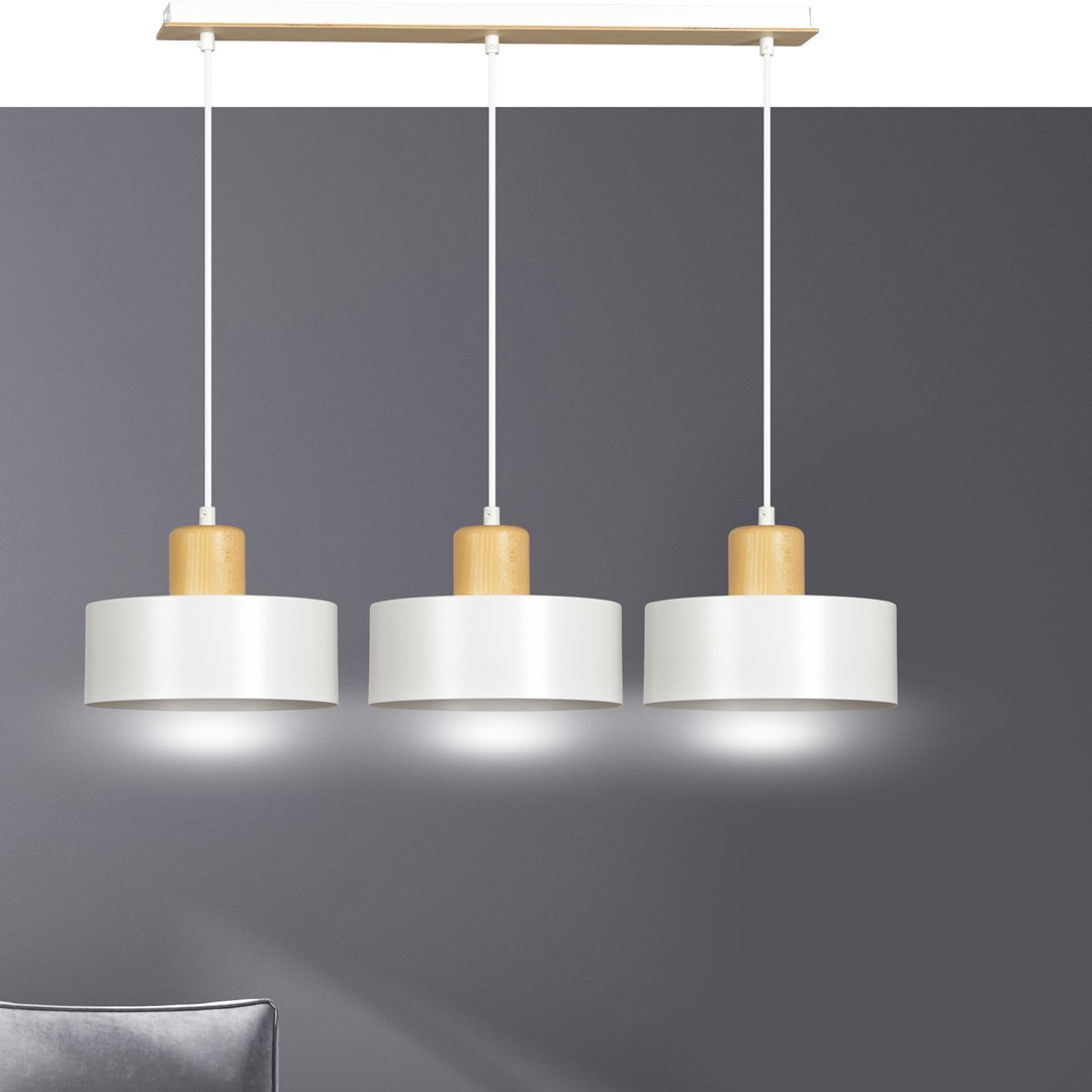 Hanglamp Klesak Wit - Afbeelding 8