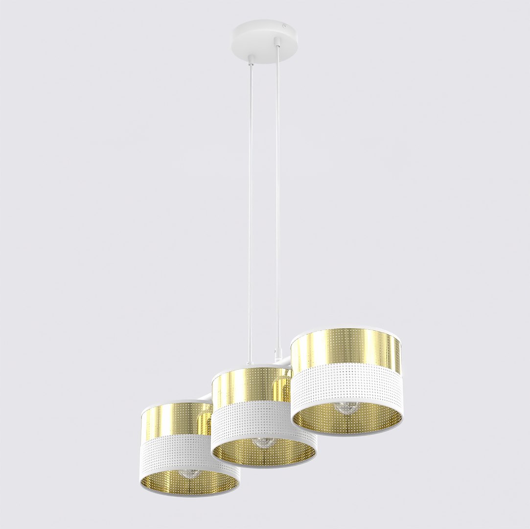 Hanglamp Traarnond Wit Ø20 cm - Afbeelding 8
