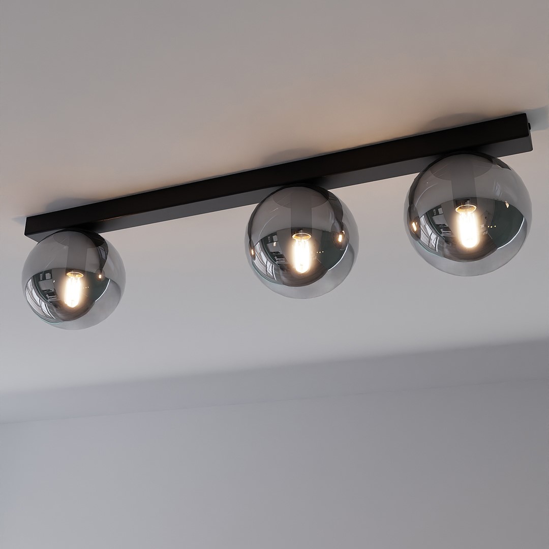 Plafondlamp Juma Zwart Ø14 cm - Afbeelding 9