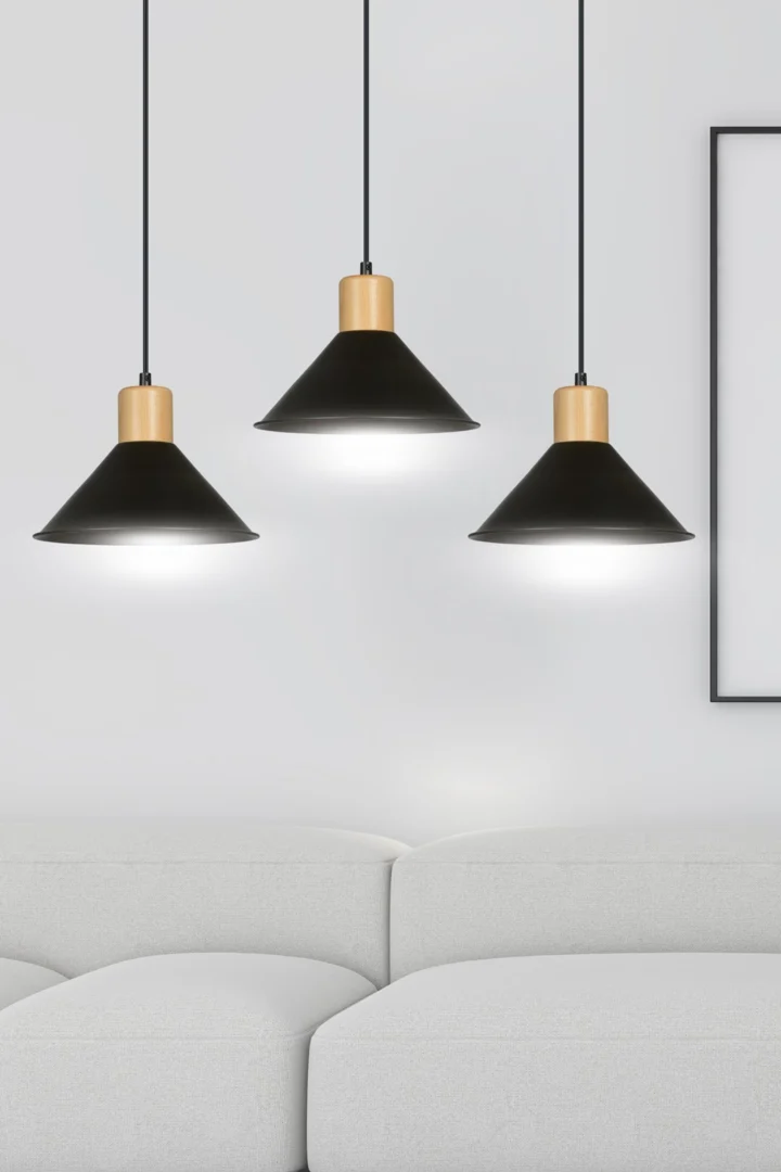 Hanglamp Moorrund Zwart - Afbeelding 9