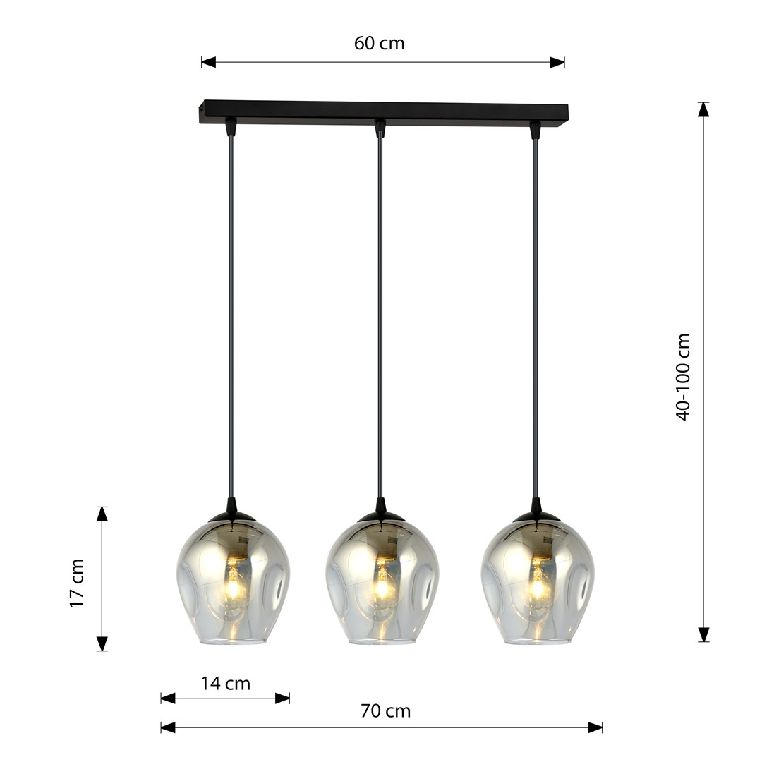 Hanglamp Boossik Zwart Ø14 cm - Afbeelding 9