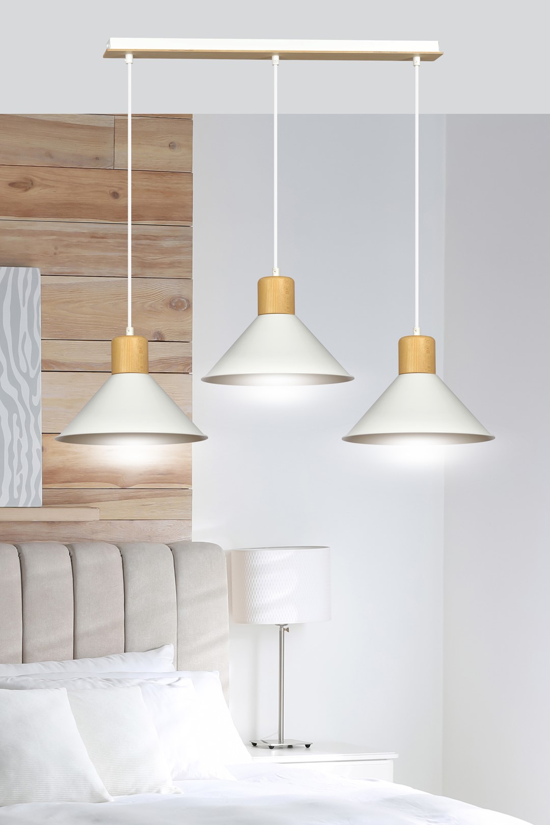 Hanglamp Griennio Wit - Afbeelding 9