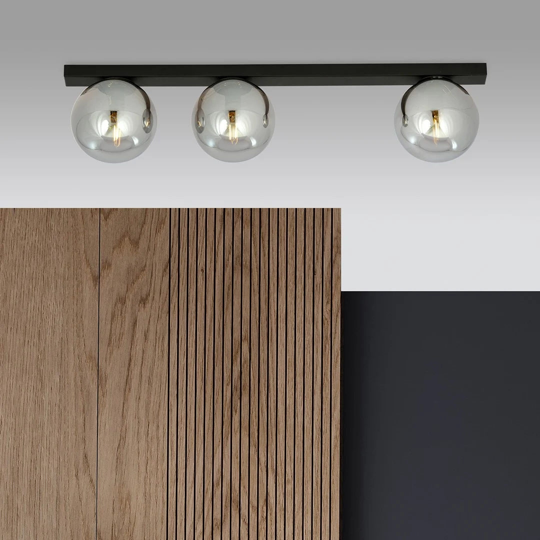 Plafondlamp Juma Ø14 zwart staal - Afbeelding 10