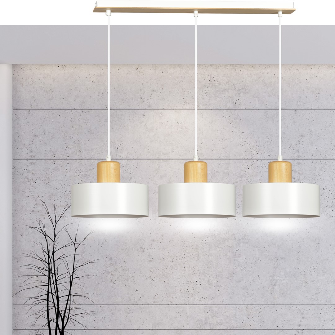 Hanglamp Klesak Wit - Afbeelding 10