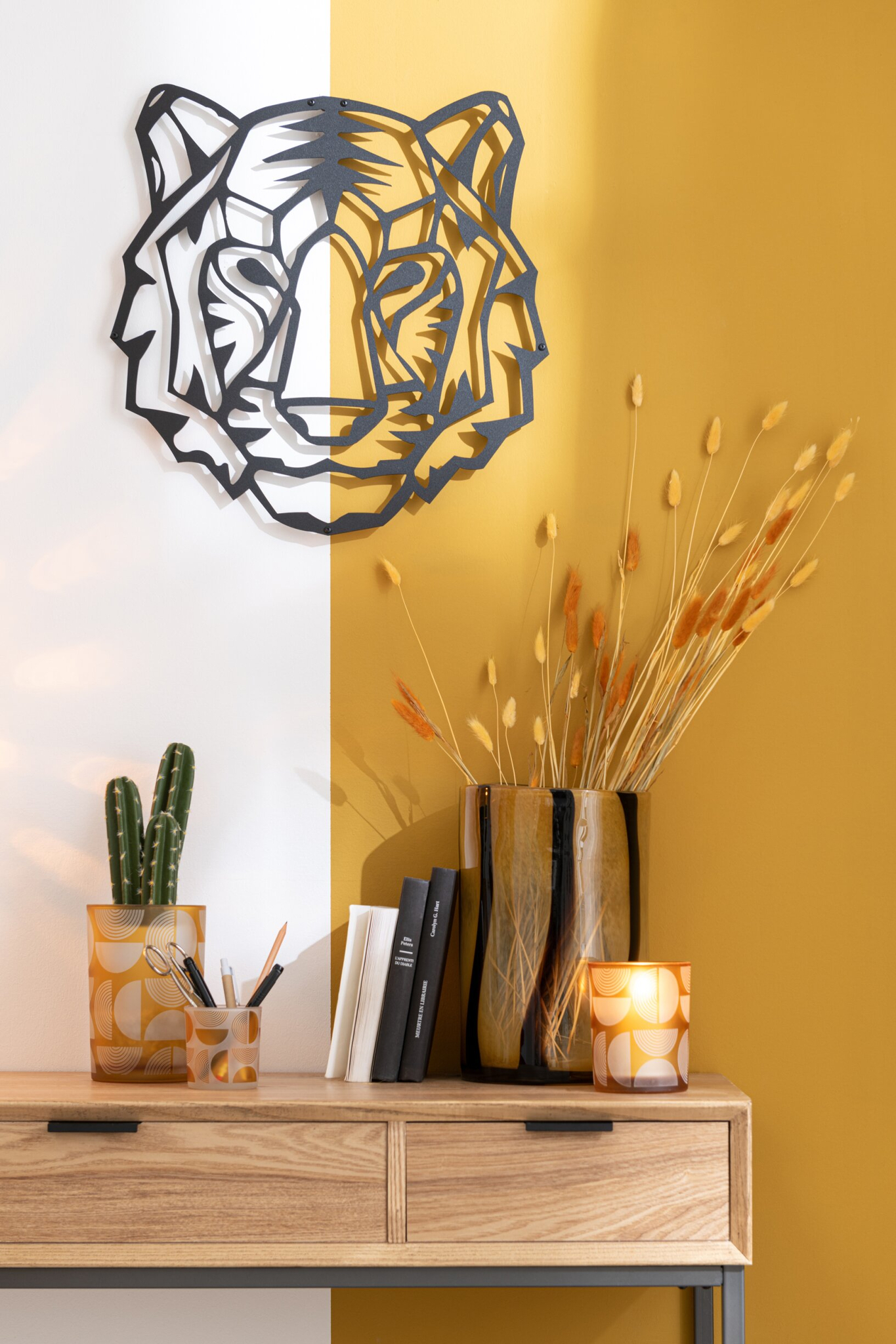 Wanddecoratie Keerak Zwart - Afbeelding 2