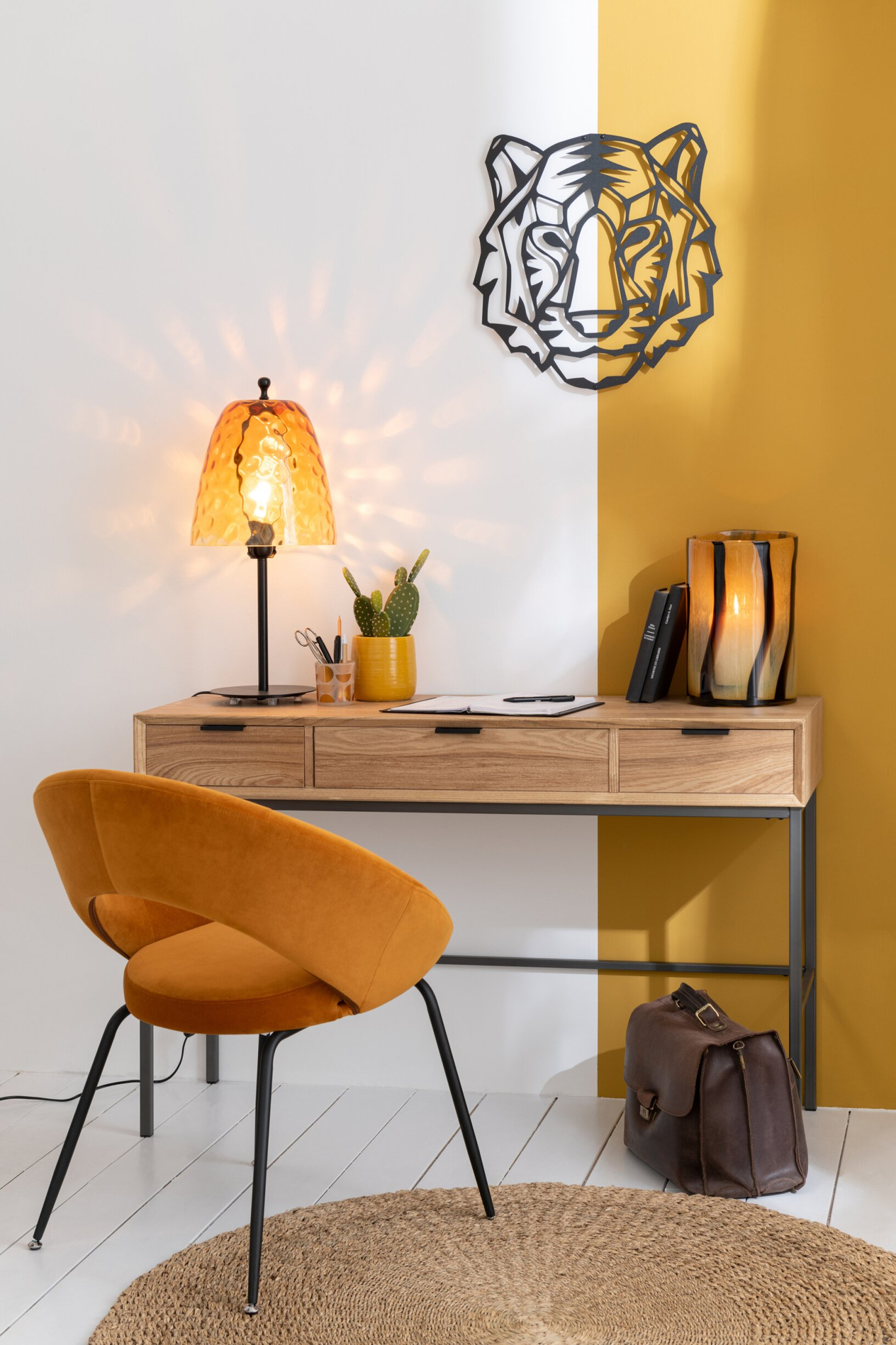 Wanddecoratie Keerak Zwart - Afbeelding 3