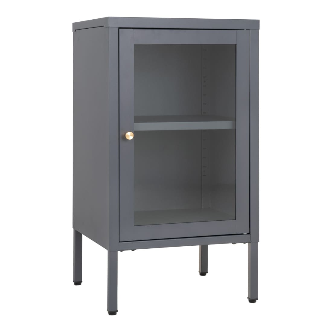 Vitrinekast Flaunsil Grijs 38 cm - Afbeelding 2
