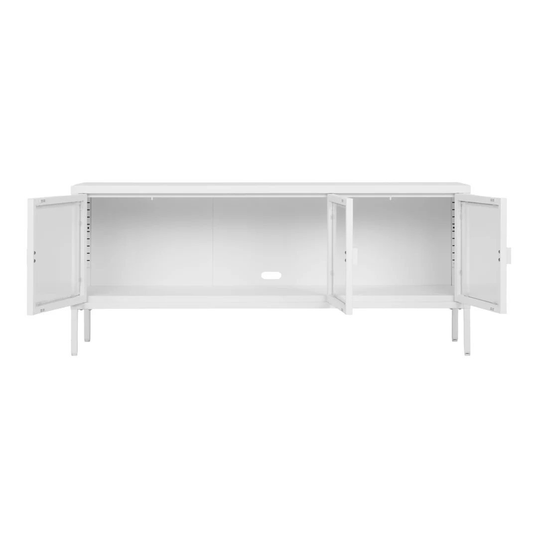 TV-meubel Leelar Wit 130 cm - Afbeelding 3