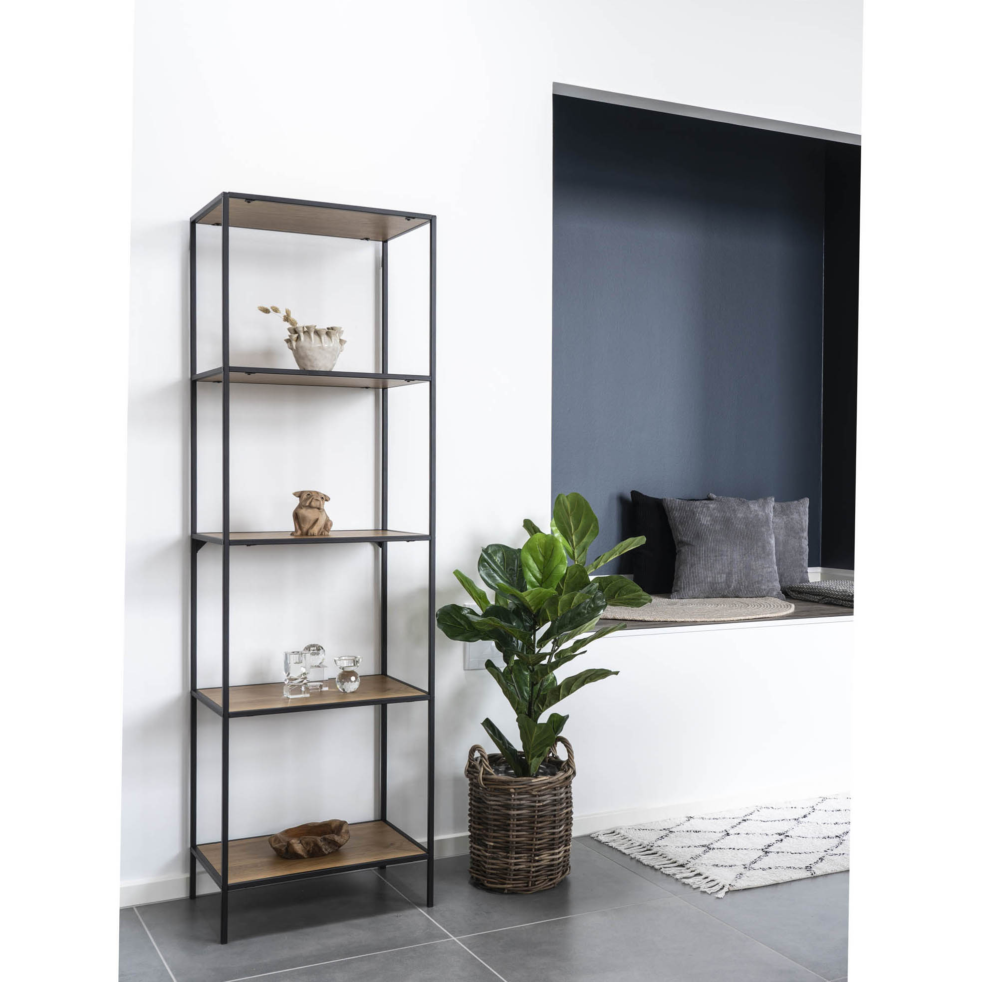 Wandplank Gaansona Staal 51 cm - Afbeelding 6