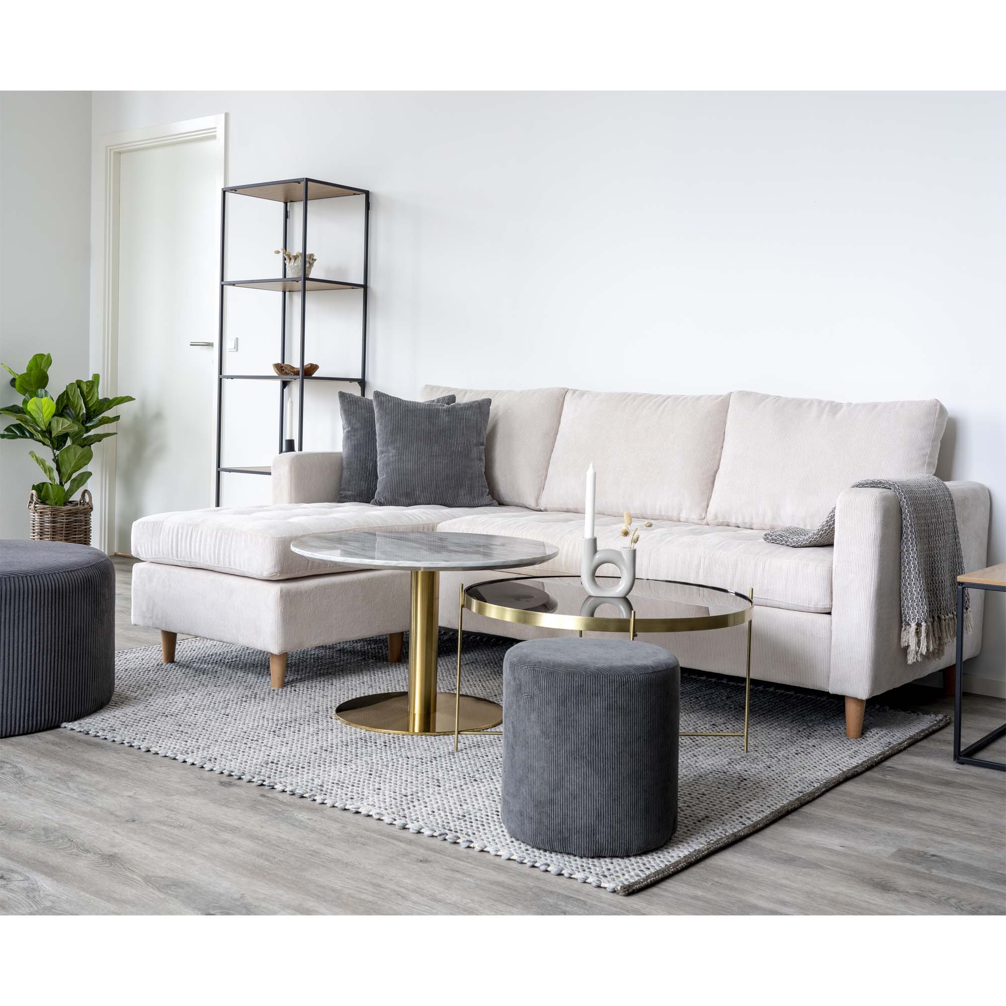 Wandplank Gaansona Staal 51 cm - Afbeelding 7