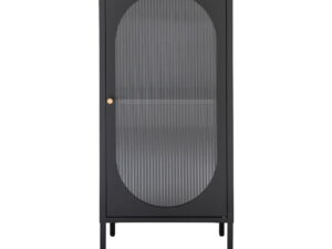 Vitrinekast Graundena Zwart 50 cm