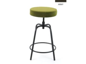 Barkruk Brerral Velvet Zwart