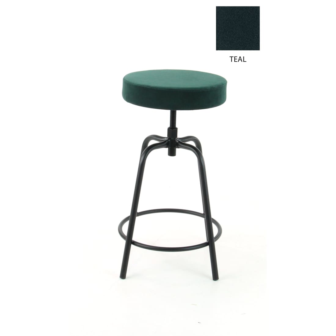 Barkruk Paatura Velvet Zwart