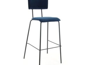 Barkruk Kibena Velvet Indigo