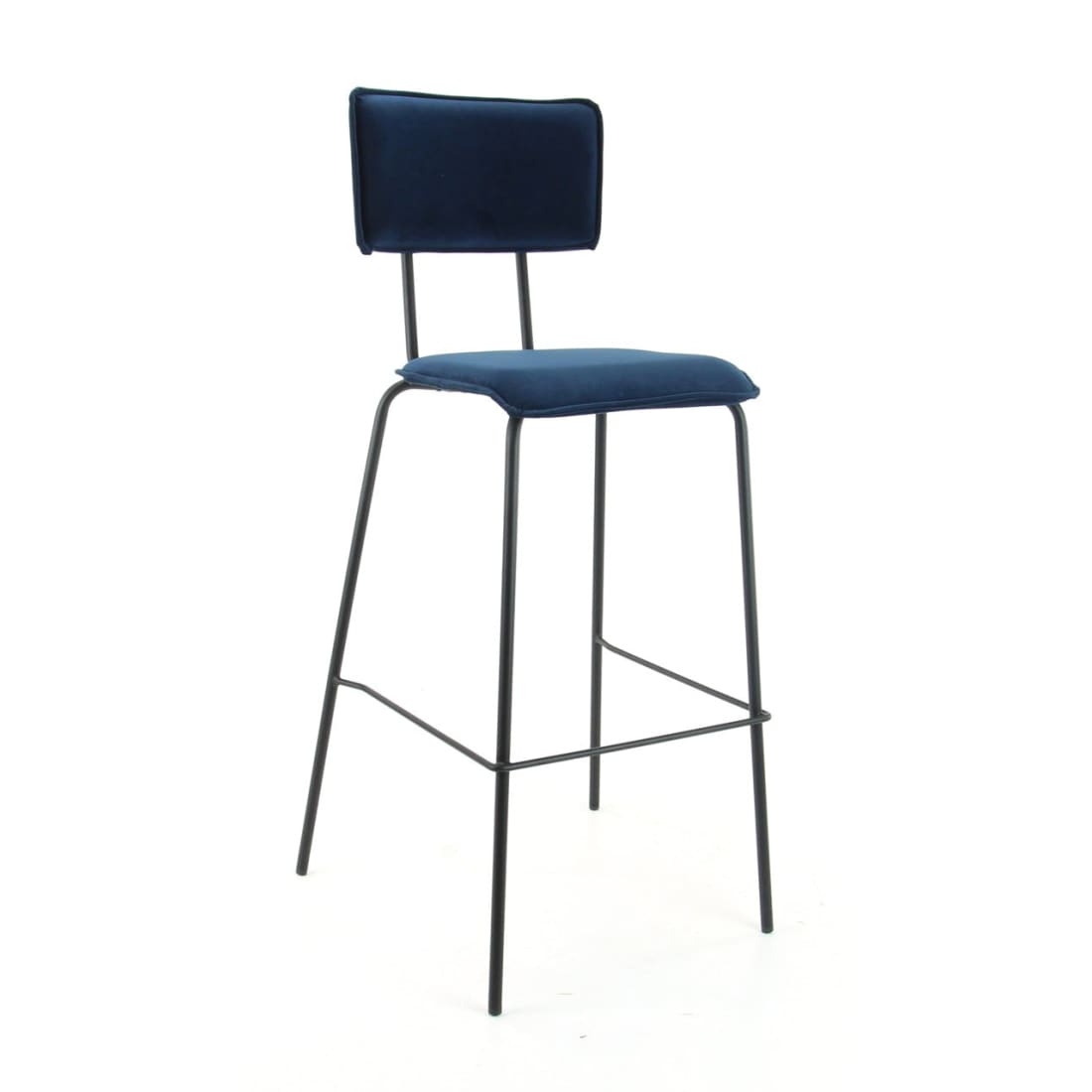 Barkruk Kibena Velvet Indigo