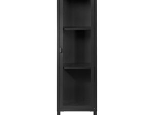 Vitrinekast Kiemu Zwart 40 cm