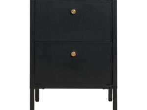 Ladekast Zeitesta Zwart 59,5 cm