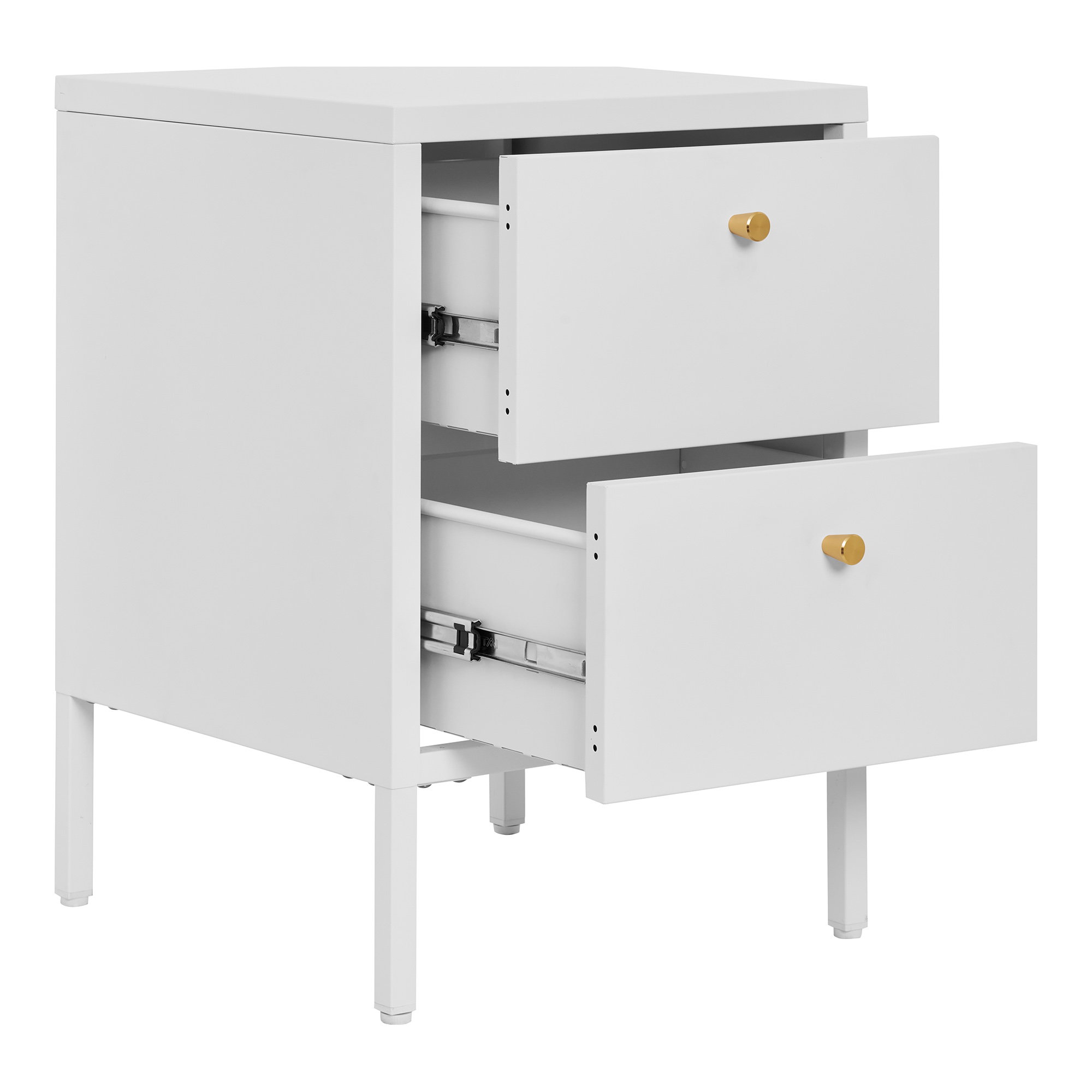 Ladekast Klomen Wit 40 cm - Afbeelding 3