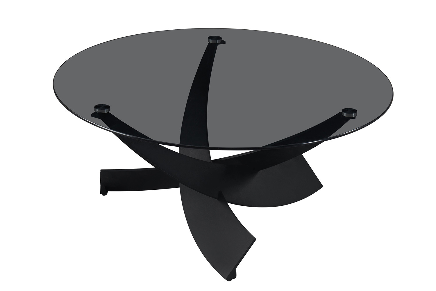 Salontafel Skavi Glas Ø90 cm - Afbeelding 4