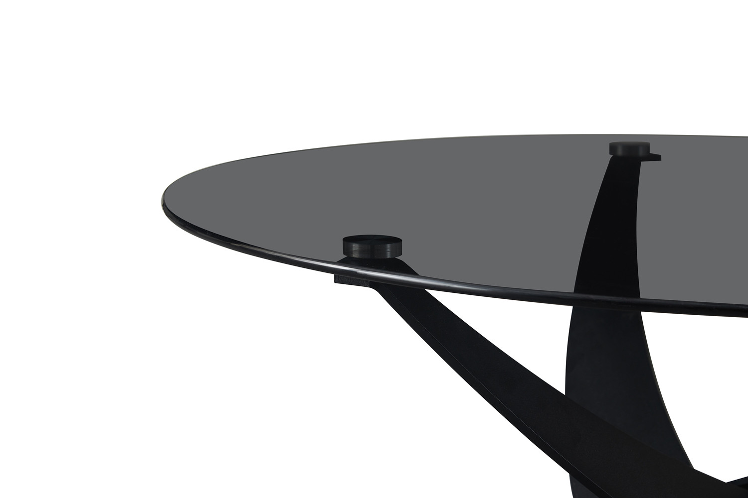 Salontafel Skavi Glas Ø90 cm - Afbeelding 8