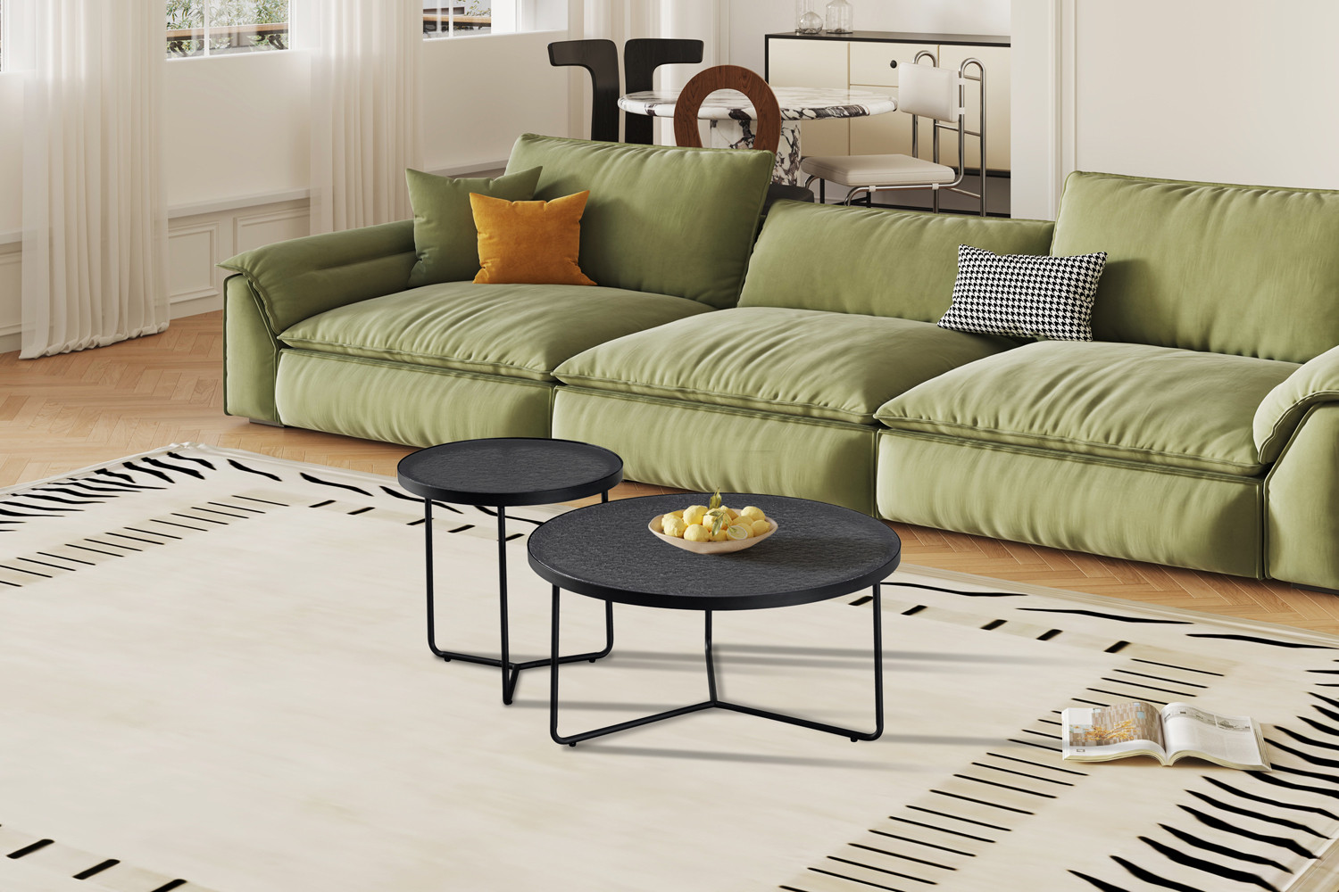 Salontafel Slunang Glas - Afbeelding 2