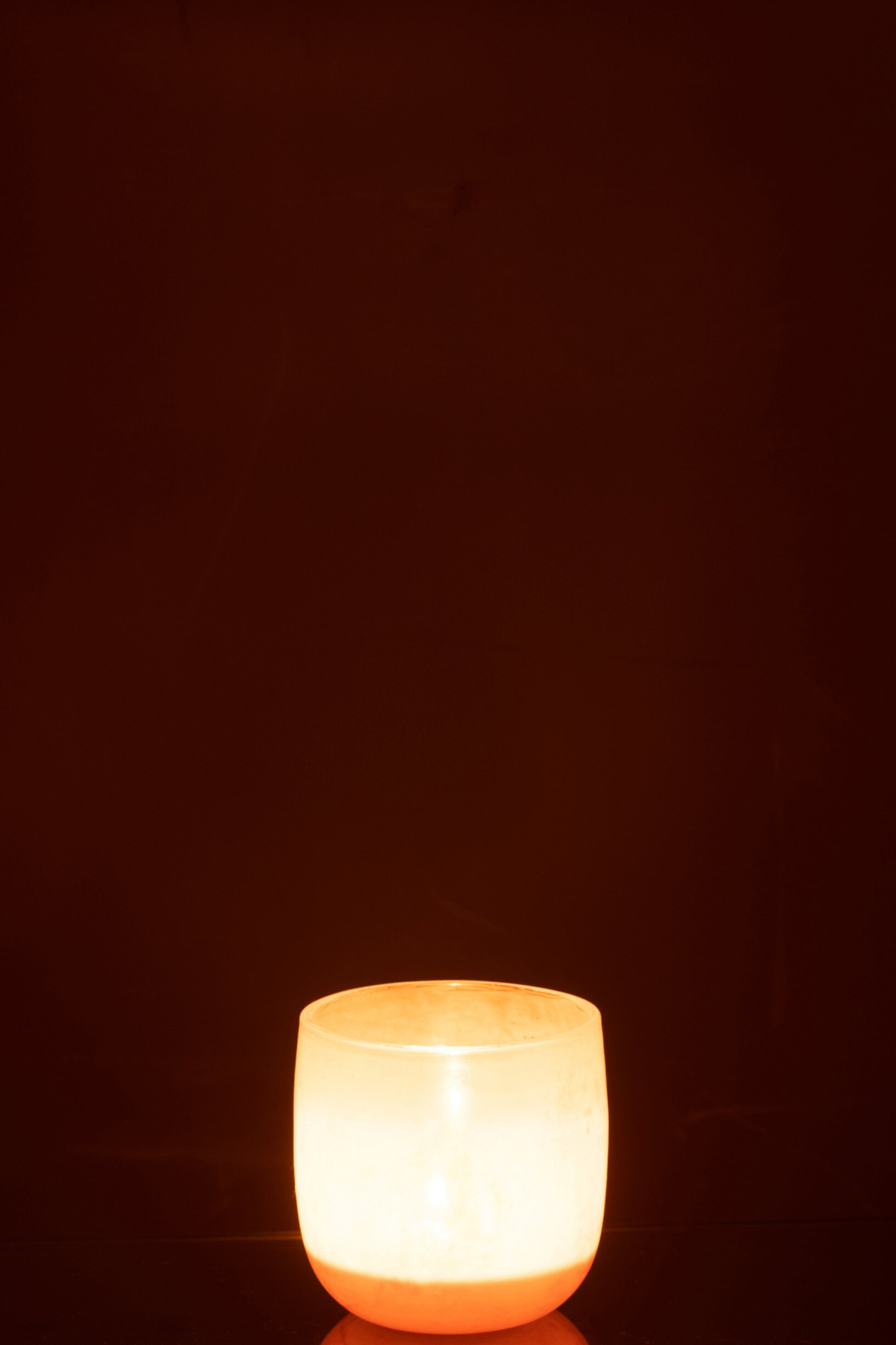 Vaas Nontane Glas Rood H11 cm - Afbeelding 2