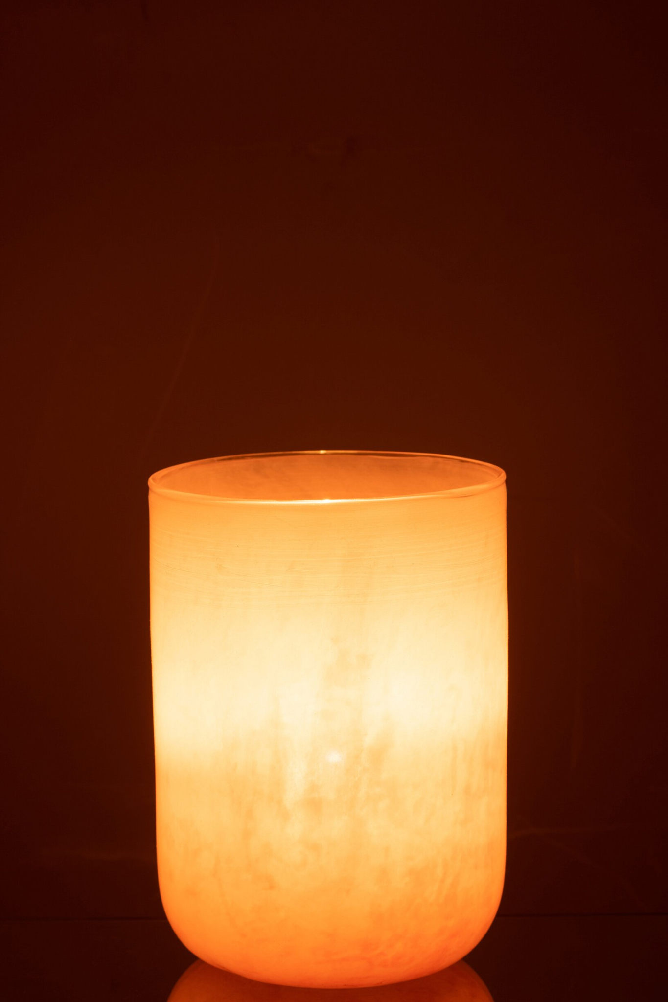 Vaas Trintello Glas Rood H23 cm - Afbeelding 2