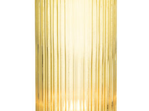 Vaas Metonte Glas Geel H36,5 cm