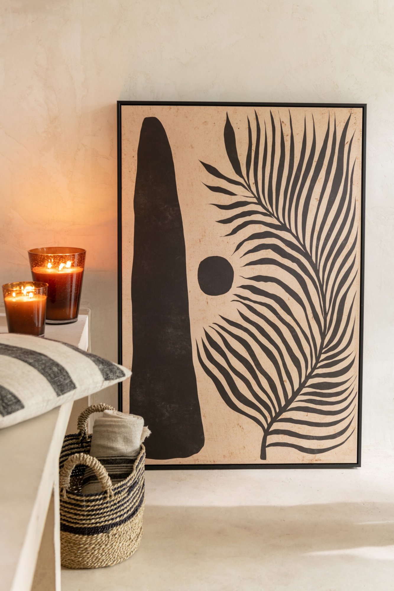 Schilderij Niemak Bruin - Afbeelding 2