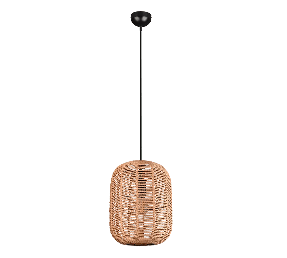 Hanglamp Collir Mat Zwart Ø35 cm - Set van 3 - Afbeelding 2