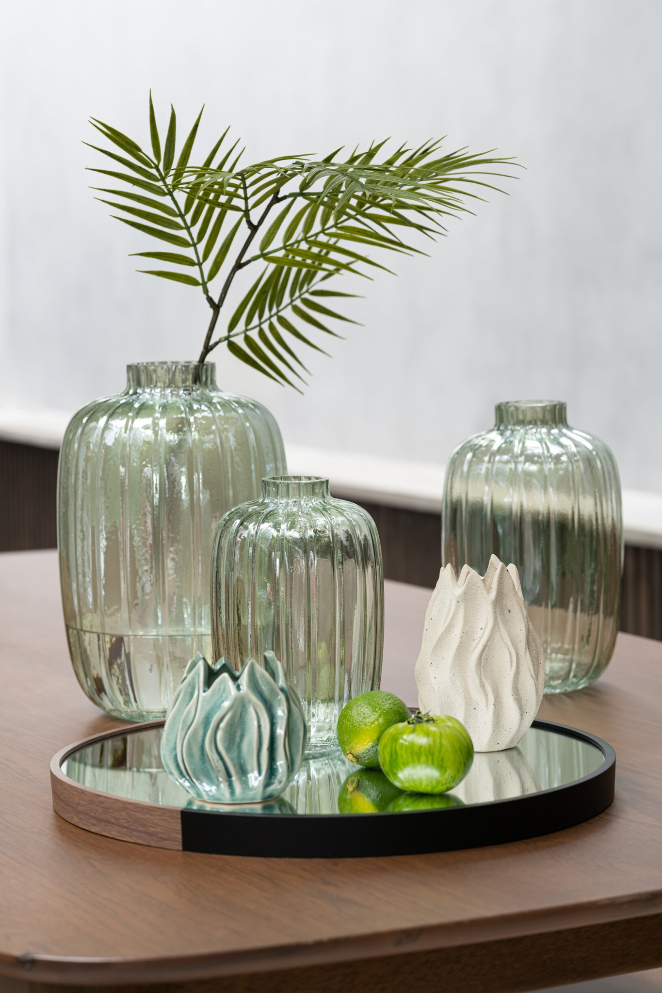 Vaas Reinos Glas Groen H29,5 cm - Afbeelding 2