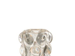 Waxinelichthouder Grandund Glas Transparant
