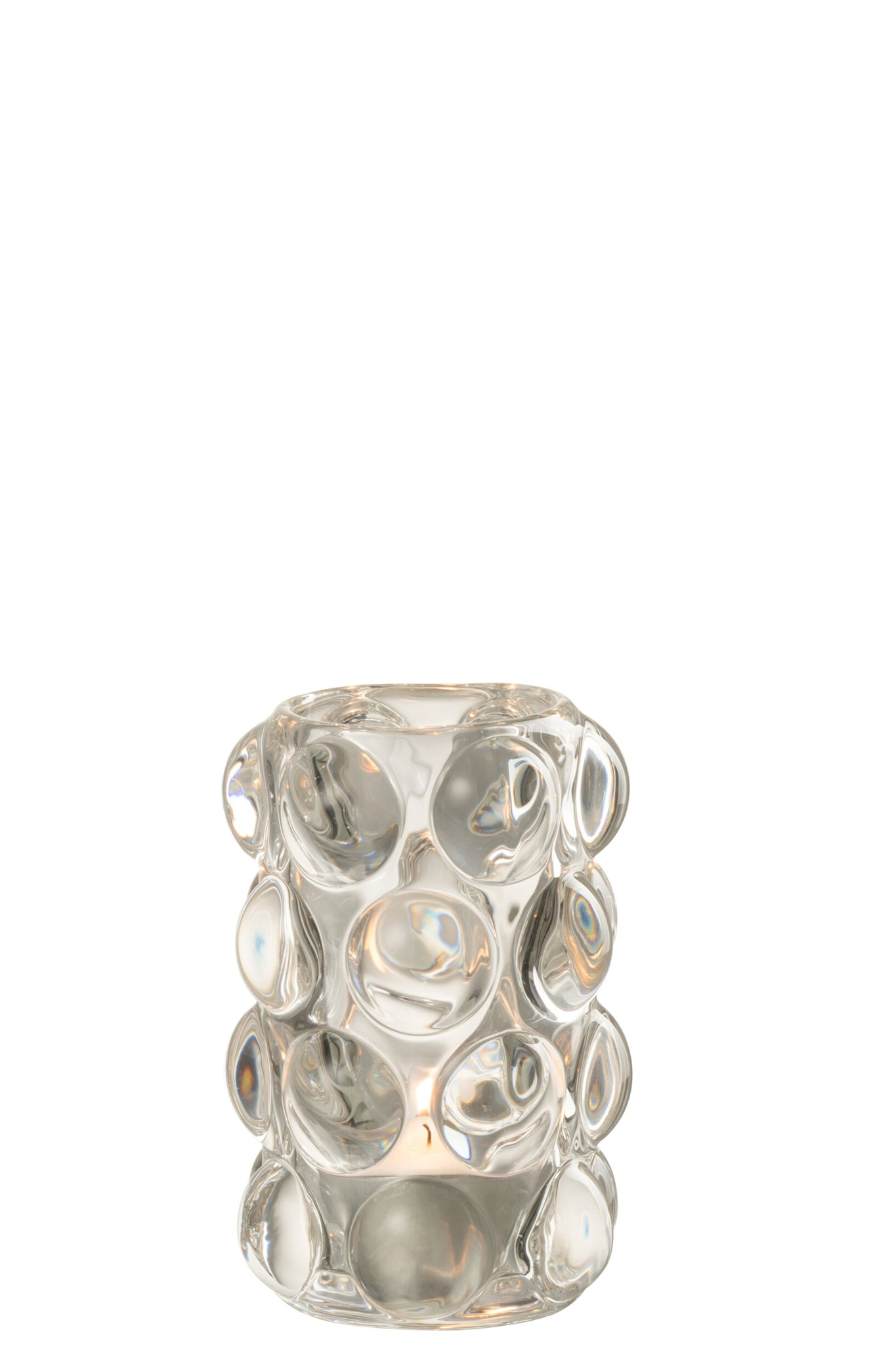 Waxinelichthouder Grandund Glas Transparant