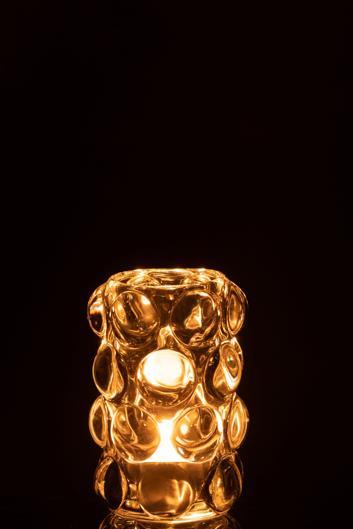 Waxinelichthouder Grandund Glas Transparant - Afbeelding 2