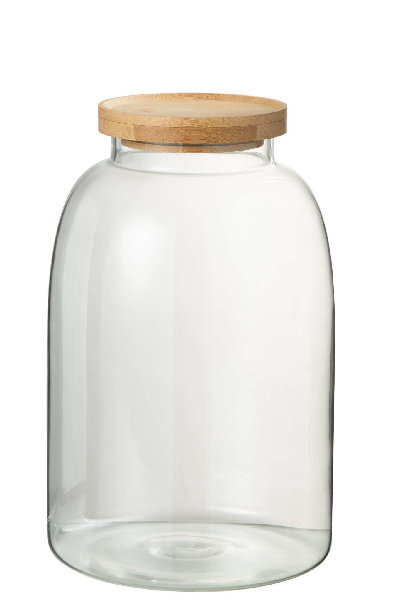 Pot Klaabund Glas Transparant H23,2 cm - Afbeelding 4