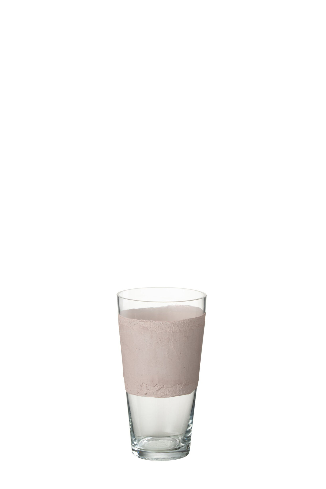 Vaas Boordello Glas Roze H25 cm