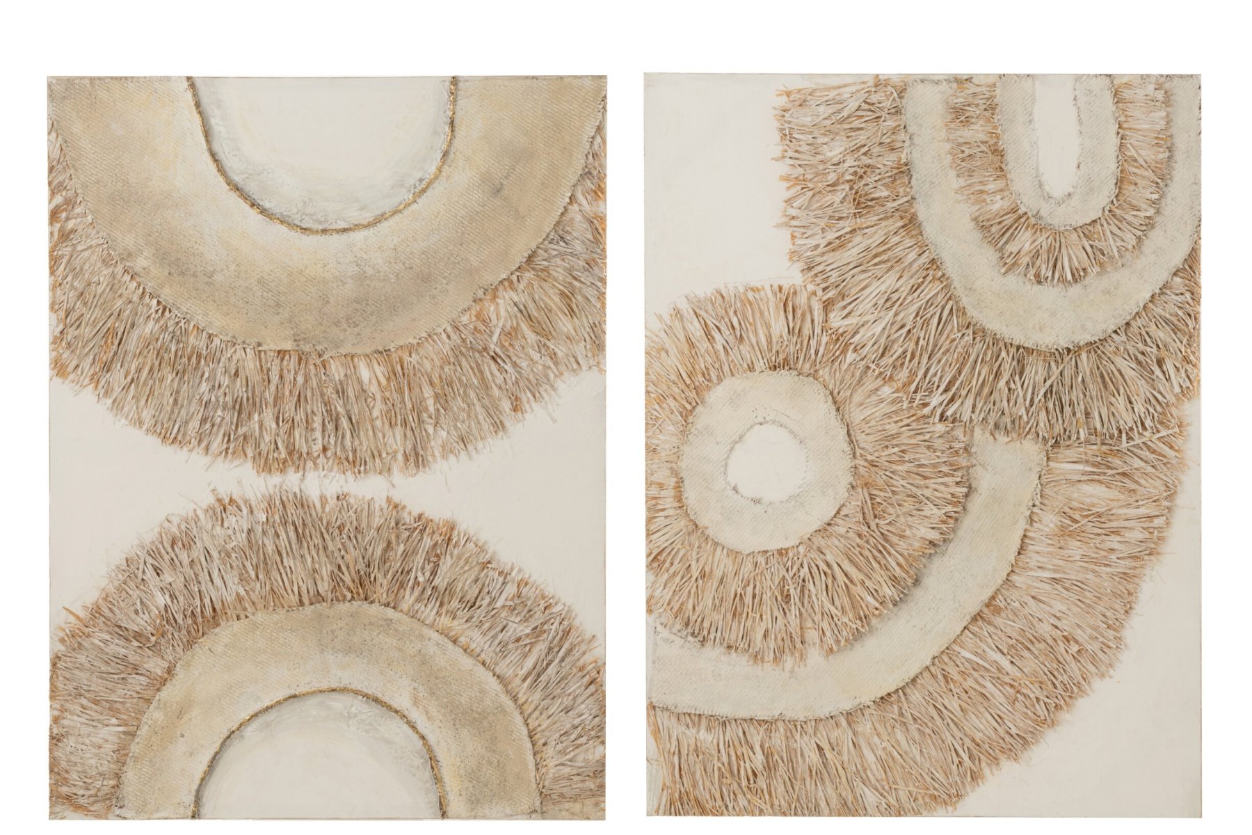 Schilderij Prunsaro Meerkleurig - Set van 2 - Afbeelding 5