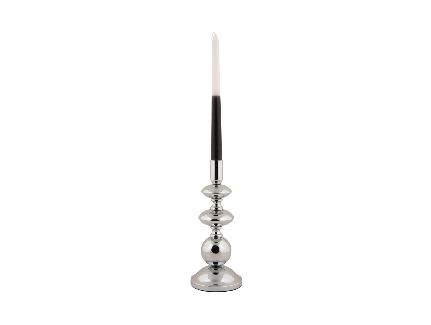 Kandelaar Gausonte Chroom H24 cm - Afbeelding 2
