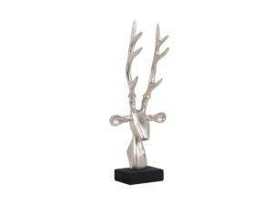 Beeld Bilbao Zilver H34 cm