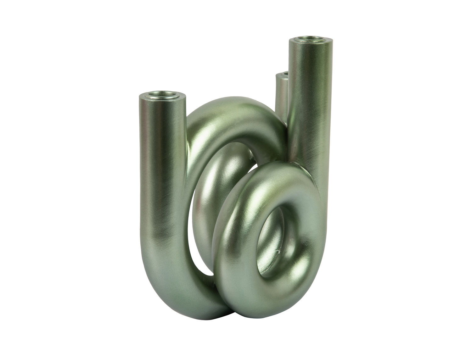 Kandelaar Mainz Groen H20 cm - Afbeelding 2