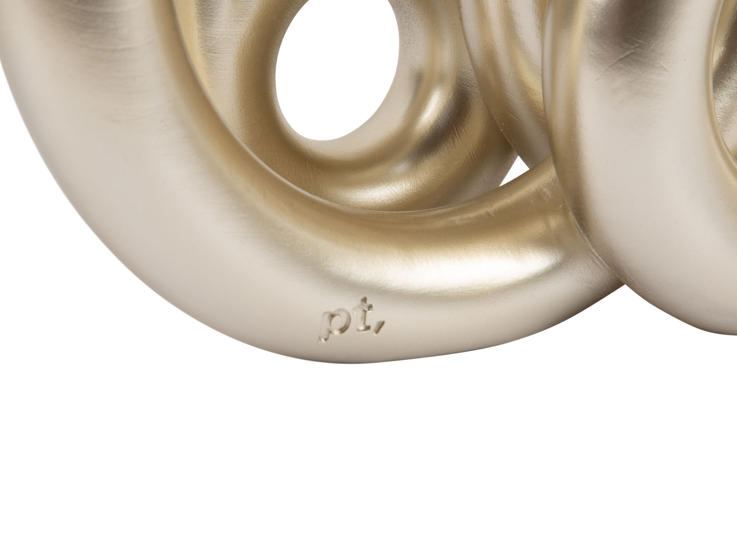 Kandelaar Bokira Goud H33 cm - Afbeelding 2