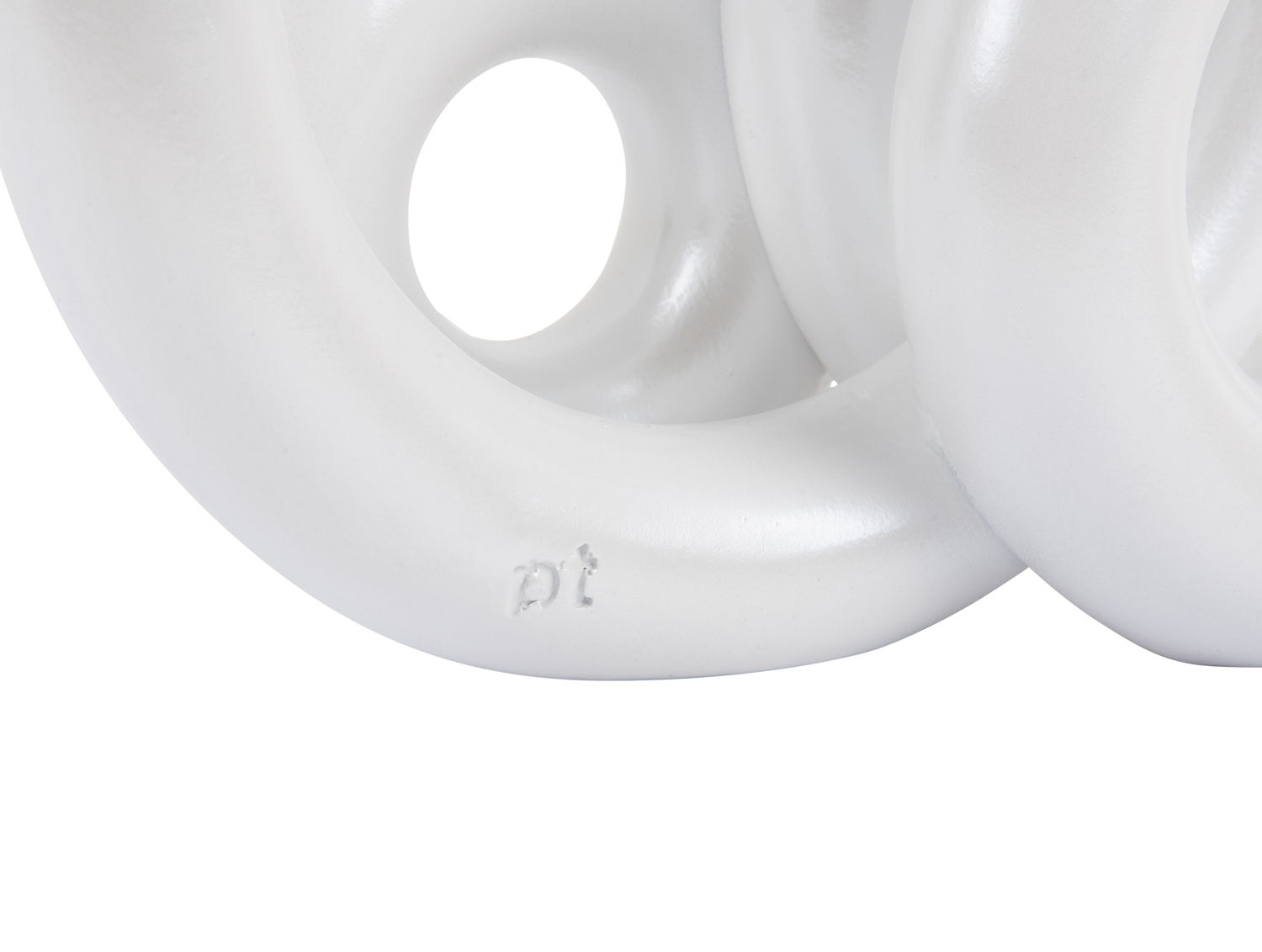 Kandelaar Baldis Wit H33 cm - Afbeelding 4