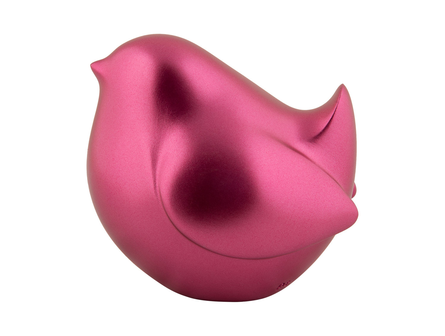 Beeld Fleelvis Polyresin Donkerroze H10 cm - Afbeelding 2