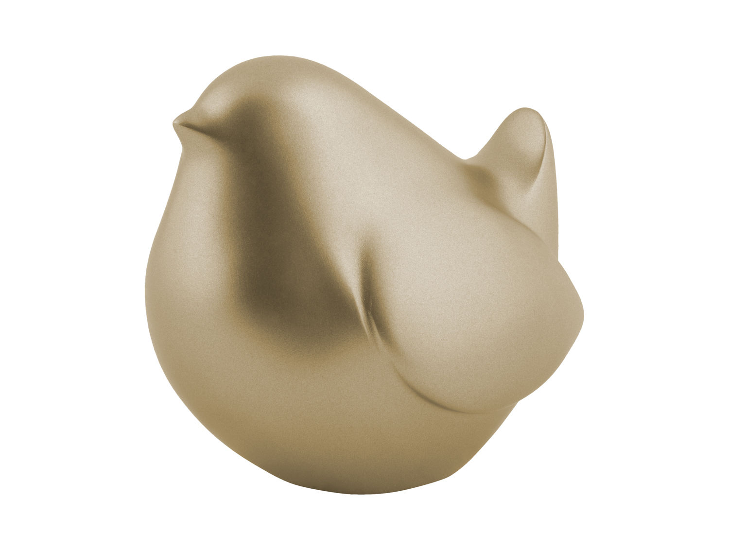 Beeld Seelvine Polyresin Goud H10 cm