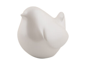 Beeld Ciendak Polyresin Wit H10 cm