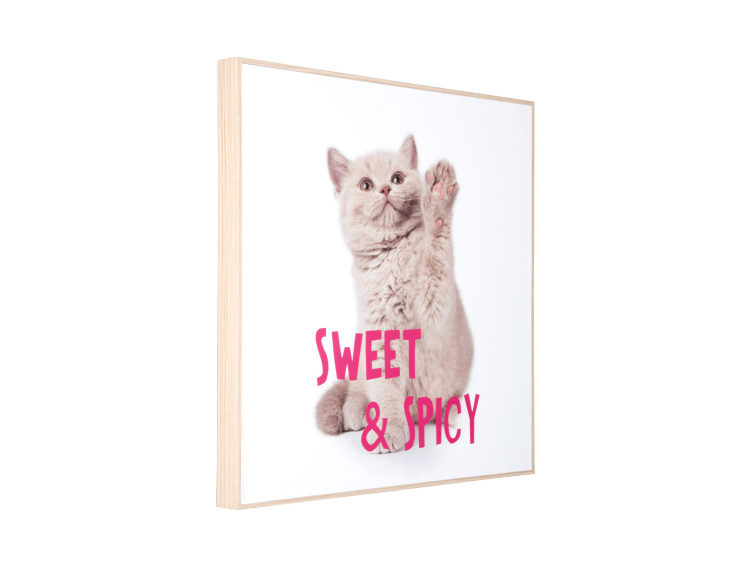 Wanddecoratie Zadia Helder Roze - Afbeelding 2